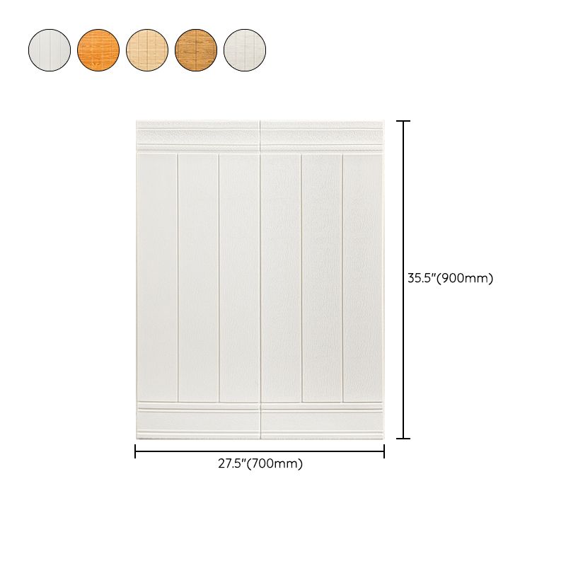 Industrial Wall Plank 3D Wood Grain Bathroom Living Room Wall Panels Set of 10 Clearhalo 'Flooring 'Home Improvement' 'home_improvement' 'home_improvement_wall_paneling' 'Wall Paneling' 'wall_paneling' 'Walls & Ceilings' Walls and Ceiling' 1200x1200_f59c4db2-0572-4307-9da6-b9bd57f8d389