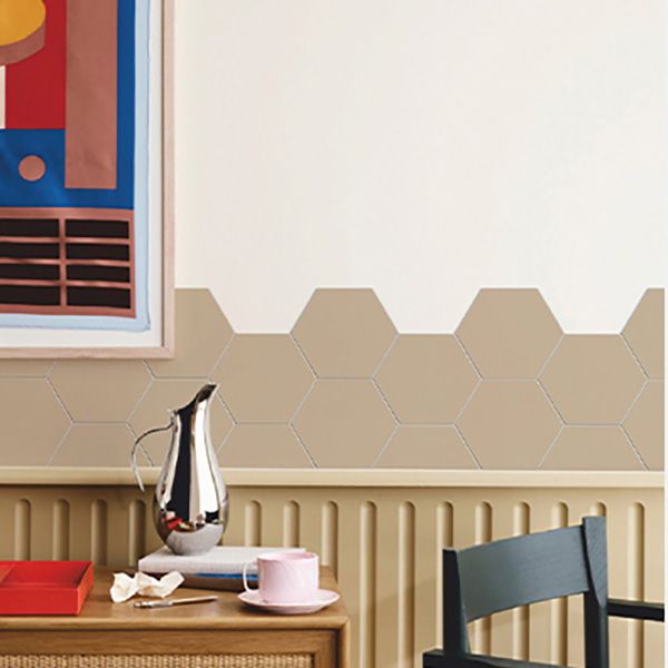 Peel and Stick Tiles Hexagonal Peel and Stick Backsplash 20 Pack for Bathroom Clearhalo 'Flooring 'Home Improvement' 'home_improvement' 'home_improvement_peel_stick_blacksplash' 'Peel & Stick Backsplash Tile' 'peel_stick_blacksplash' 'Walls & Ceilings' Walls and Ceiling' 1200x1200_f5b4e399-c4a8-46d8-95be-e09802cd55c2