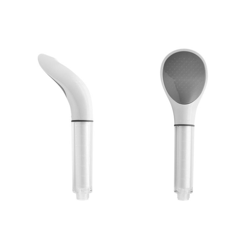 Plastic Handheld Shower Head Contemporary Wall-mounted Shower Head Clearhalo 'Bathroom Remodel & Bathroom Fixtures' 'Home Improvement' 'home_improvement' 'home_improvement_shower_heads' 'Shower Heads' 'shower_heads' 'Showers & Bathtubs Plumbing' 'Showers & Bathtubs' 1200x1200_f5f8058b-c475-4f65-8a34-2491d17a2913