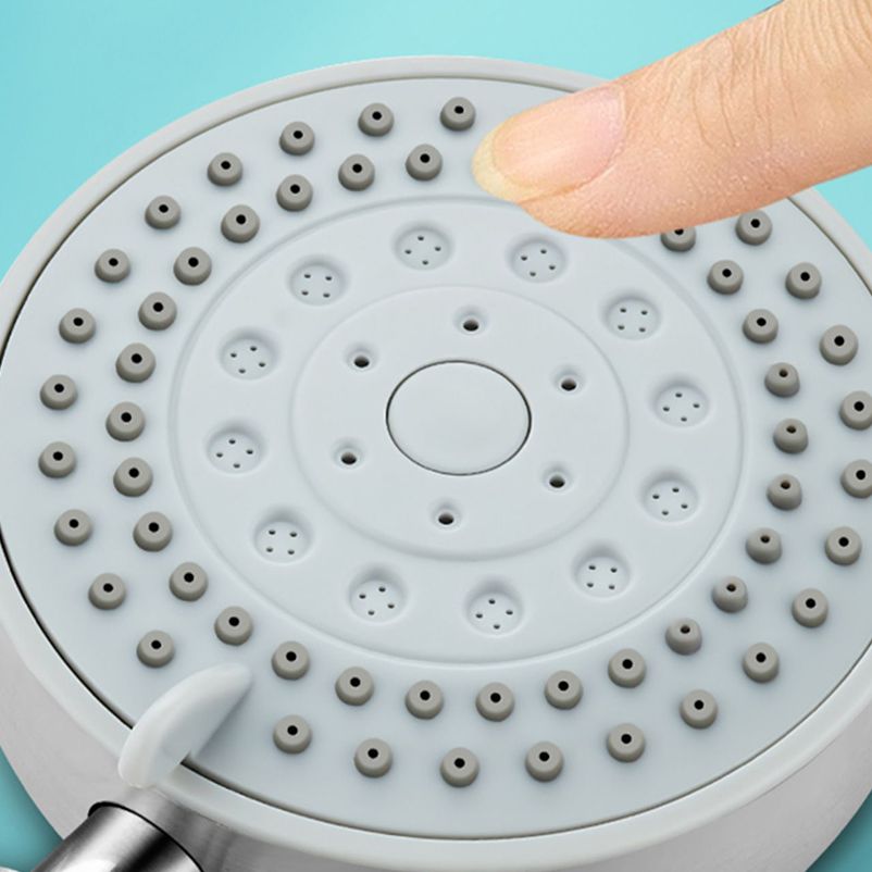 Stainless Steel Round Hand Shower Adjustable Spray Pattern Showerhead Clearhalo 'Bathroom Remodel & Bathroom Fixtures' 'Home Improvement' 'home_improvement' 'home_improvement_shower_heads' 'Shower Heads' 'shower_heads' 'Showers & Bathtubs Plumbing' 'Showers & Bathtubs' 1200x1200_f61457c3-3327-497d-9af6-578bf80af404