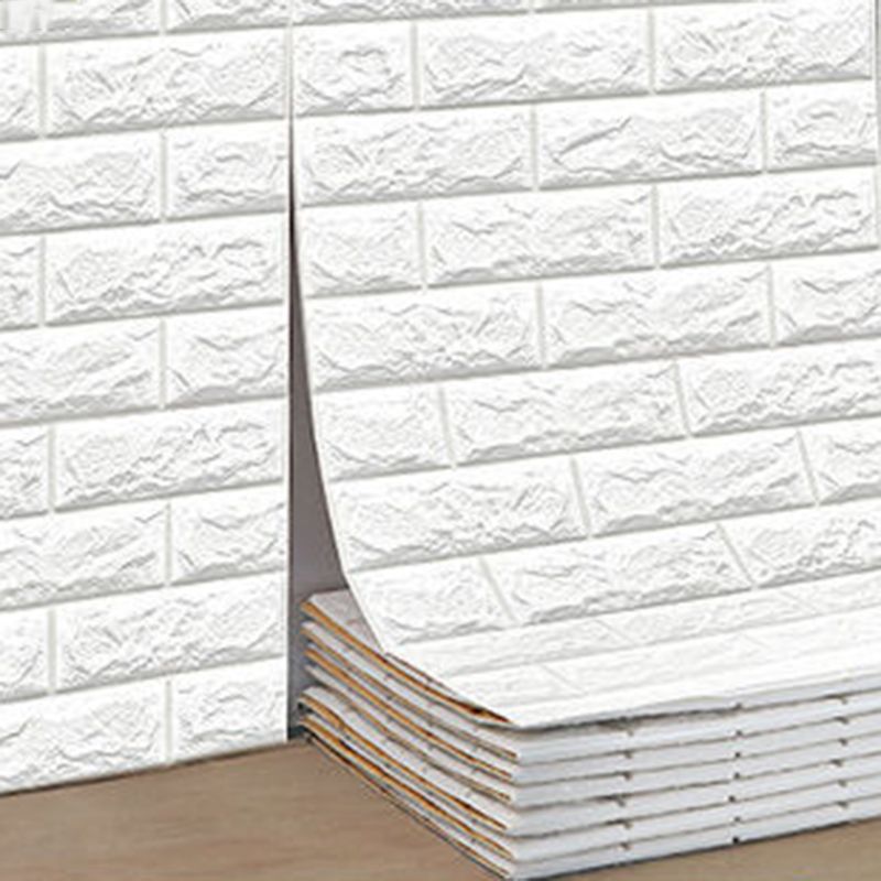 Modern Peel & Stick Subway Tile Water Resistant Wall Tile for Bedroom Living Room Clearhalo 'Flooring 'Home Improvement' 'home_improvement' 'home_improvement_wall_paneling' 'Wall Paneling' 'wall_paneling' 'Walls & Ceilings' Walls and Ceiling' 1200x1200_f61a3e66-4bf6-4a12-984f-b5fe69657cd7