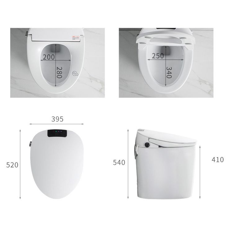 Modern Floor Mount Toilet Bowl Siphon Ceramic Toilet with Seat for Bathroom Clearhalo 'Bathroom Remodel & Bathroom Fixtures' 'Home Improvement' 'home_improvement' 'home_improvement_toilets' 'Toilets & Bidets' 'Toilets' 1200x1200_f6442491-04a2-452f-b21b-152ba20713fb