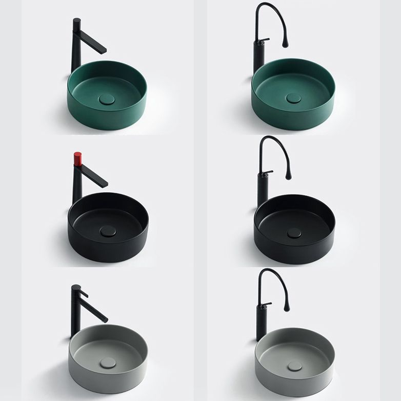 Porcelain Green and Grey Trough Bathroom Sink Modern Trough Bathroom Sink Clearhalo 'Bathroom Remodel & Bathroom Fixtures' 'Bathroom Sinks & Faucet Components' 'Bathroom Sinks' 'bathroom_sink' 'Home Improvement' 'home_improvement' 'home_improvement_bathroom_sink' 1200x1200_f67d827a-4cfe-4c38-9dc1-529fd8abb1aa