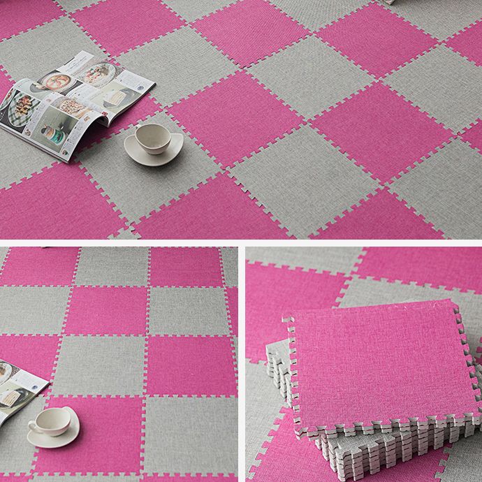 Carpet Tile Fade Resistant Non-Skid Solid Color Interlocking Carpet Tile Living Room Clearhalo 'Carpet Tiles & Carpet Squares' 'carpet_tiles_carpet_squares' 'Flooring 'Home Improvement' 'home_improvement' 'home_improvement_carpet_tiles_carpet_squares' Walls and Ceiling' 1200x1200_f6a2e632-2974-4ffb-86ee-2d06242e66c1