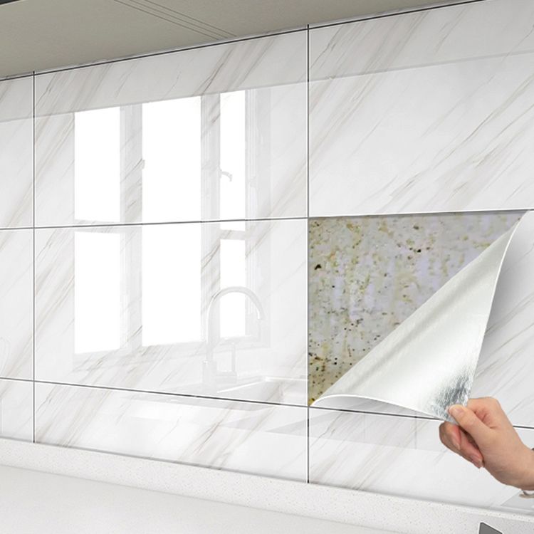 Single Tile Wallpaper PVC Rectangular Peel and Stick Wall Tile Clearhalo 'Flooring 'Home Improvement' 'home_improvement' 'home_improvement_peel_stick_blacksplash' 'Peel & Stick Backsplash Tile' 'peel_stick_blacksplash' 'Walls & Ceilings' Walls and Ceiling' 1200x1200_f6c4a020-1665-4140-9636-0a4e96c5e6e9