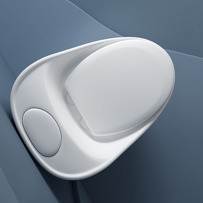 Modern Toilet Bowl All In One Floor Mounted Porcelain Flush Toilet Clearhalo 'Bathroom Remodel & Bathroom Fixtures' 'Home Improvement' 'home_improvement' 'home_improvement_toilets' 'Toilets & Bidets' 'Toilets' 1200x1200_f712df90-6d77-48eb-b913-93576f6403bf