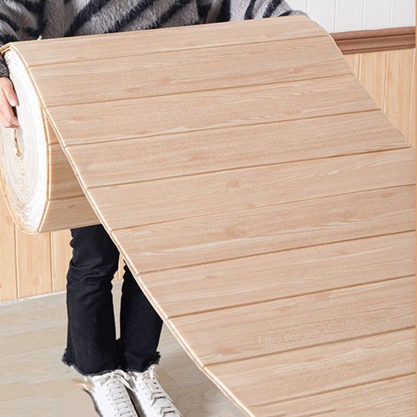 Modern Tin Backsplash Paneling 3D Print Wall Ceiling Wood Grain Design Clearhalo 'Flooring 'Home Improvement' 'home_improvement' 'home_improvement_wall_paneling' 'Wall Paneling' 'wall_paneling' 'Walls & Ceilings' Walls and Ceiling' 1200x1200_f77a2567-7ced-4937-942b-a518190bf893