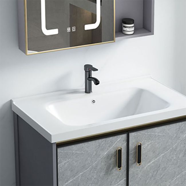 Modern Bathroom Sink Vanity Freestanding Faucet Included Bathroom Vanity Set Clearhalo 'Bathroom Remodel & Bathroom Fixtures' 'Bathroom Vanities' 'bathroom_vanities' 'Home Improvement' 'home_improvement' 'home_improvement_bathroom_vanities' 1200x1200_f7b00928-7f34-49d5-b261-9df7e0e95469