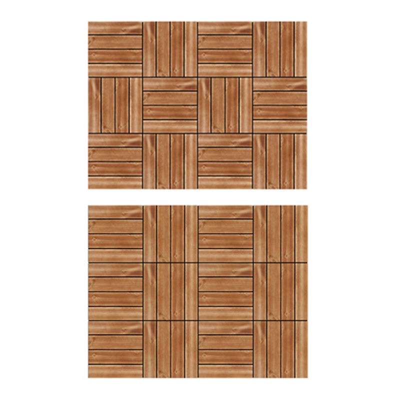 Pine Floor Tile Water Resistant Click Lock Tradition Wooden Floor for Living Room Clearhalo 'Flooring 'Hardwood Flooring' 'hardwood_flooring' 'Home Improvement' 'home_improvement' 'home_improvement_hardwood_flooring' Walls and Ceiling' 1200x1200_f7b64942-d437-4f96-af7a-327b703e0006