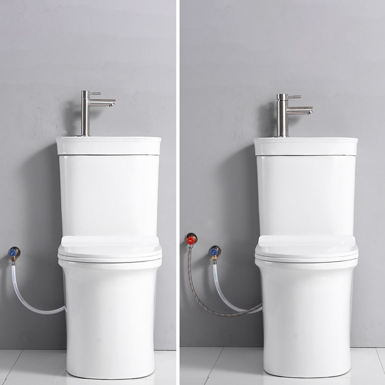 Contemporary Siphon Jet Flush Toilet Floor Mount One-Piece Toilet Urine Toilet Clearhalo 'Bathroom Remodel & Bathroom Fixtures' 'Home Improvement' 'home_improvement' 'home_improvement_toilets' 'Toilets & Bidets' 'Toilets' 1200x1200_f7c58c49-c470-4936-b289-16f79cecfe0a