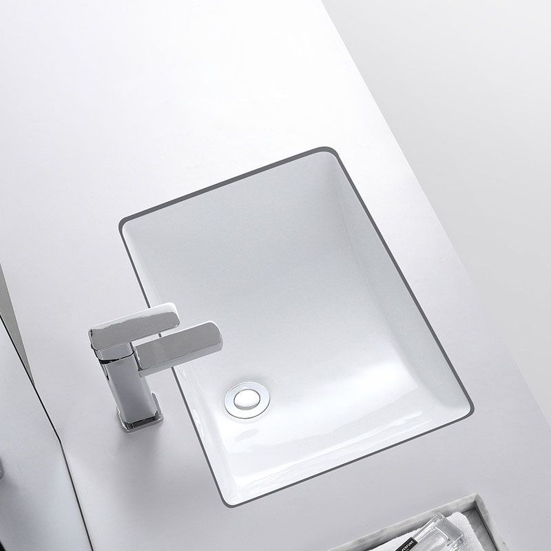 Modern Undermount Vanity Sink Porcelain Shut-Off Valve Included Bathroom Sink Clearhalo 'Bathroom Remodel & Bathroom Fixtures' 'Bathroom Sinks & Faucet Components' 'Bathroom Sinks' 'bathroom_sink' 'Home Improvement' 'home_improvement' 'home_improvement_bathroom_sink' 1200x1200_f7d3a111-b45d-474d-9e6a-1cae13381fcd