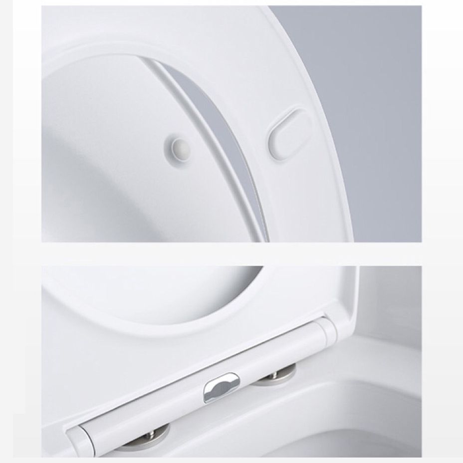 Modern UF Siphon Jet Toilet Bowl Floor Mount Flush Toilet with Toilet Seat Clearhalo 'Bathroom Remodel & Bathroom Fixtures' 'Home Improvement' 'home_improvement' 'home_improvement_toilets' 'Toilets & Bidets' 'Toilets' 1200x1200_f7feede4-3f3b-4c8a-a9e7-d83d3a588cdb