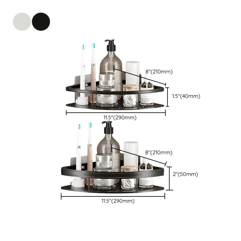 Simplicity Bathroom Accessories Hardware Set Bath Shelf Bathroom Accessory Kit Clearhalo 'Bathroom Hardware Sets' 'Bathroom Hardware' 'Bathroom Remodel & Bathroom Fixtures' 'bathroom_hardware_sets' 'Home Improvement' 'home_improvement' 'home_improvement_bathroom_hardware_sets' 1200x1200_f80a8e59-5964-47be-96aa-1f9608d0ec1d