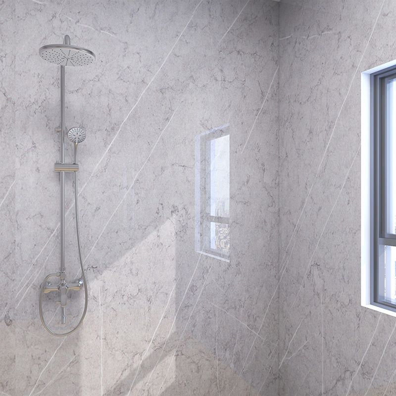 Rectangular PVC Field Tile 19.7" Peel and Stick Tile for Shower Clearhalo 'Flooring 'Home Improvement' 'home_improvement' 'home_improvement_peel_stick_blacksplash' 'Peel & Stick Backsplash Tile' 'peel_stick_blacksplash' 'Walls & Ceilings' Walls and Ceiling' 1200x1200_f8448748-910f-4744-a3d6-e619e329f738
