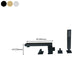 Traditional Deck Mounted Roman Tub Faucet Copper Low Arc Roman Tub Faucet Set Clearhalo 'Bathroom Remodel & Bathroom Fixtures' 'Bathtub Faucets' 'bathtub_faucets' 'Home Improvement' 'home_improvement' 'home_improvement_bathtub_faucets' 1200x1200_f8563c15-a629-4dba-88f7-9b2cc88adaae