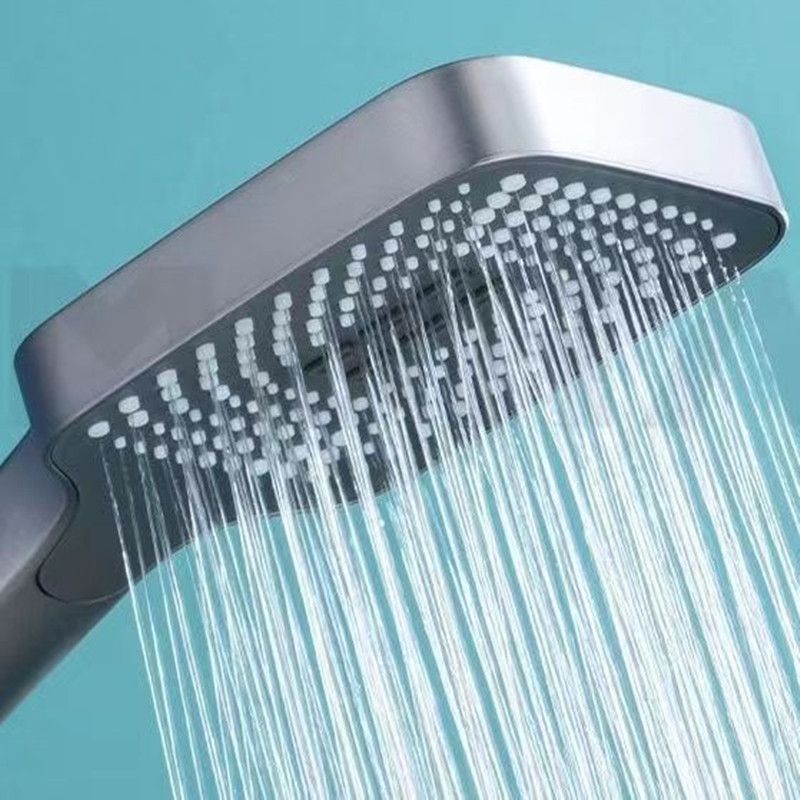 Bathroom Shower System Square Handheld Shower Head Wall Mounted Shower Trim Clearhalo 'Bathroom Remodel & Bathroom Fixtures' 'Home Improvement' 'home_improvement' 'home_improvement_shower_faucets' 'Shower Faucets & Systems' 'shower_faucets' 'Showers & Bathtubs Plumbing' 'Showers & Bathtubs' 1200x1200_f85d14e0-891e-4dd7-b047-6b462cb06327