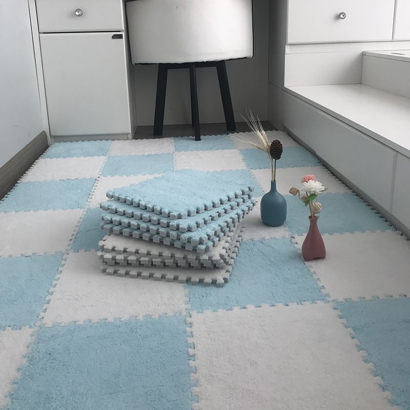 Interlocking Carpet Tiles Color Block Interlocking Carpet Floor Tile Clearhalo 'Carpet Tiles & Carpet Squares' 'carpet_tiles_carpet_squares' 'Flooring 'Home Improvement' 'home_improvement' 'home_improvement_carpet_tiles_carpet_squares' Walls and Ceiling' 1200x1200_f8611ad5-c453-4d25-9620-5b21a428aca2