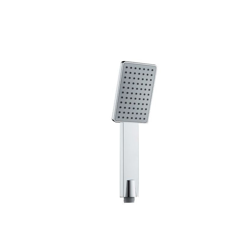 Contemporary Handheld Supercharged Shower Head Square Turbo Spray Head Clearhalo 'Bathroom Remodel & Bathroom Fixtures' 'Home Improvement' 'home_improvement' 'home_improvement_shower_heads' 'Shower Heads' 'shower_heads' 'Showers & Bathtubs Plumbing' 'Showers & Bathtubs' 1200x1200_f864551a-0de5-459d-ba5d-422f26227054
