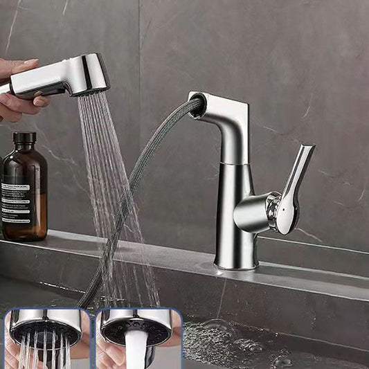 Modern Centerset Faucet Single Lever Handle Vessel Sink Bathroom Faucet Clearhalo 'Bathroom Remodel & Bathroom Fixtures' 'Bathroom Sink Faucets' 'Bathroom Sinks & Faucet Components' 'bathroom_sink_faucets' 'Home Improvement' 'home_improvement' 'home_improvement_bathroom_sink_faucets' 1200x1200_f87315d9-23bc-4480-97d5-b4a608556996