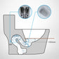 Contemporary Porcelain Flush Toilet Floor Mount One-Piece Toilet Urine Toilet Clearhalo 'Bathroom Remodel & Bathroom Fixtures' 'Home Improvement' 'home_improvement' 'home_improvement_toilets' 'Toilets & Bidets' 'Toilets' 1200x1200_f87a2990-a34a-4ba1-abbb-125feaed5d23