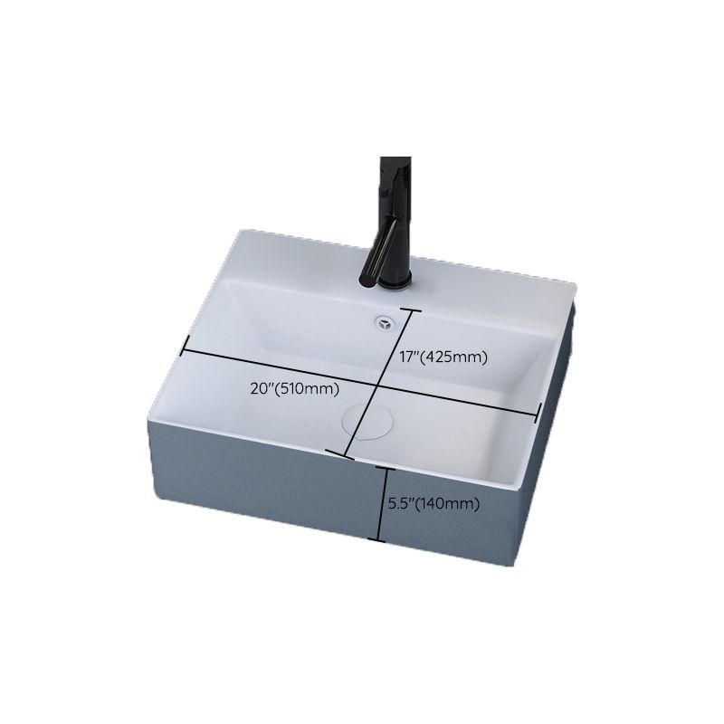 Modern Style Trough Bathroom Sink Rectangle Ceramic Trough Bathroom Sink Clearhalo 'Bathroom Remodel & Bathroom Fixtures' 'Bathroom Sinks & Faucet Components' 'Bathroom Sinks' 'bathroom_sink' 'Home Improvement' 'home_improvement' 'home_improvement_bathroom_sink' 1200x1200_f8c1e089-0305-4438-b2a1-3d00b4d327a3