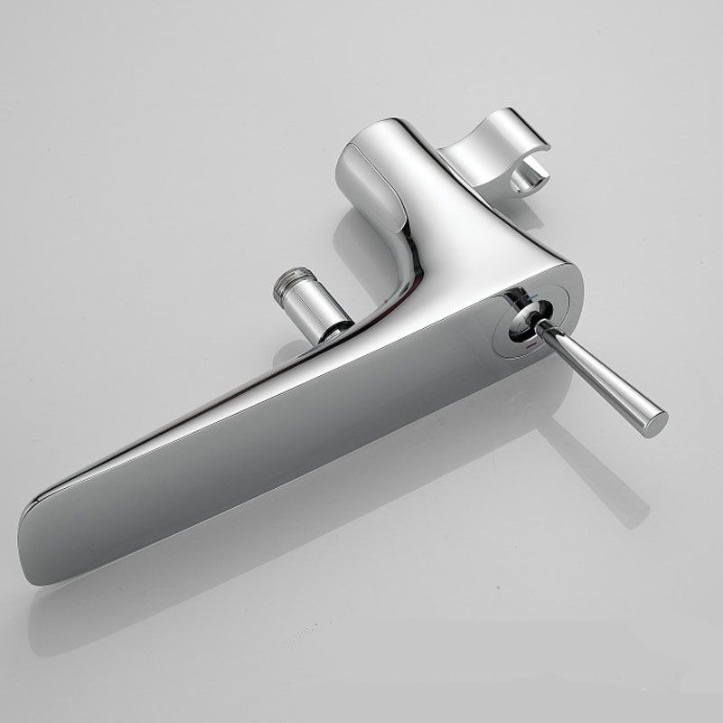 Modern Free-standing Faucet Bathtub Handheld Shower Head Faucet Clearhalo 'Bathroom Remodel & Bathroom Fixtures' 'Bathtub Faucets' 'bathtub_faucets' 'Home Improvement' 'home_improvement' 'home_improvement_bathtub_faucets' 1200x1200_f8d772ec-25f5-43c3-b4d5-b13cb60c1762