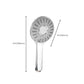 Modern Style Round Handheld Shower Bathroom Metal Wall Mounted Hand Shower Clearhalo 'Bathroom Remodel & Bathroom Fixtures' 'Home Improvement' 'home_improvement' 'home_improvement_shower_heads' 'Shower Heads' 'shower_heads' 'Showers & Bathtubs Plumbing' 'Showers & Bathtubs' 1200x1200_f8fdb1a2-a040-4ed7-8d60-24b54cc574cf