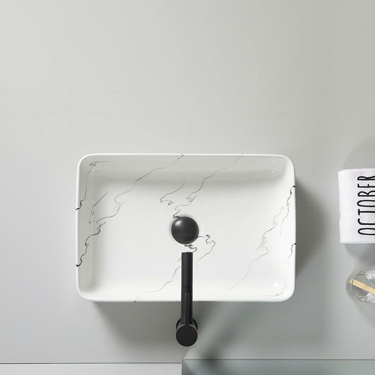 Modern Porcelain Trough Sink Oval-shape Trough Bathroom Sink Clearhalo 'Bathroom Remodel & Bathroom Fixtures' 'Bathroom Sinks & Faucet Components' 'Bathroom Sinks' 'bathroom_sink' 'Home Improvement' 'home_improvement' 'home_improvement_bathroom_sink' 1200x1200_f928cc61-0ff1-40e7-b287-3d838b5bdcad