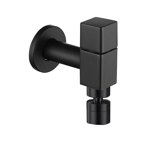 Industrial Wall Mounted Bathroom Faucet Knob Handle Solid Brass Faucet Clearhalo 'Bathroom Remodel & Bathroom Fixtures' 'Bathroom Sink Faucets' 'Bathroom Sinks & Faucet Components' 'bathroom_sink_faucets' 'Home Improvement' 'home_improvement' 'home_improvement_bathroom_sink_faucets' 1200x1200_f963d4b2-4034-430f-bdd0-dc260173840d