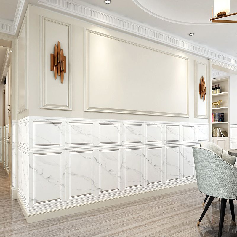 Wall Panel 3D Style Simple Home Living Room Wall Plate (10-pack) Clearhalo 'Flooring 'Home Improvement' 'home_improvement' 'home_improvement_wall_paneling' 'Wall Paneling' 'wall_paneling' 'Walls & Ceilings' Walls and Ceiling' 1200x1200_f96fcc5c-1dc5-456d-9eed-d4c90a398e19