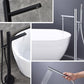 Floor Mounted Metal Freestanding Tub Filler Single Handle Freestanding Tub Filler Trim Clearhalo 'Bathroom Remodel & Bathroom Fixtures' 'Bathtub Faucets' 'bathtub_faucets' 'Home Improvement' 'home_improvement' 'home_improvement_bathtub_faucets' 1200x1200_f9bc9b9b-6e7a-4d84-ab2f-90b2677a589b