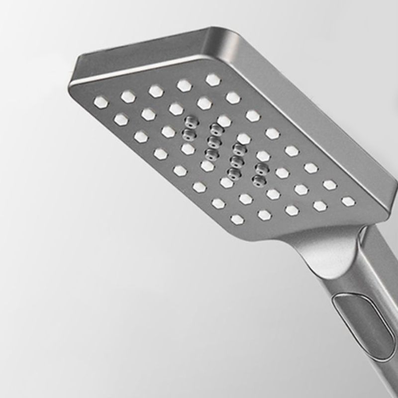 Contemporary Shower System Handheld Shower Head Slide Bar Wall Mounted Shower Set Clearhalo 'Bathroom Remodel & Bathroom Fixtures' 'Home Improvement' 'home_improvement' 'home_improvement_shower_faucets' 'Shower Faucets & Systems' 'shower_faucets' 'Showers & Bathtubs Plumbing' 'Showers & Bathtubs' 1200x1200_f9e144b6-e0d1-4969-aebc-ca0bb16d1e2a