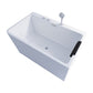 Bathroom Rectangular Bathtub White Acrylic Back to Wall Soaking Tub Clearhalo 'Bathroom Remodel & Bathroom Fixtures' 'Bathtubs' 'Home Improvement' 'home_improvement' 'home_improvement_bathtubs' 'Showers & Bathtubs' 1200x1200_f9f314e2-ec67-49a6-b934-ca8b09d0f3b7