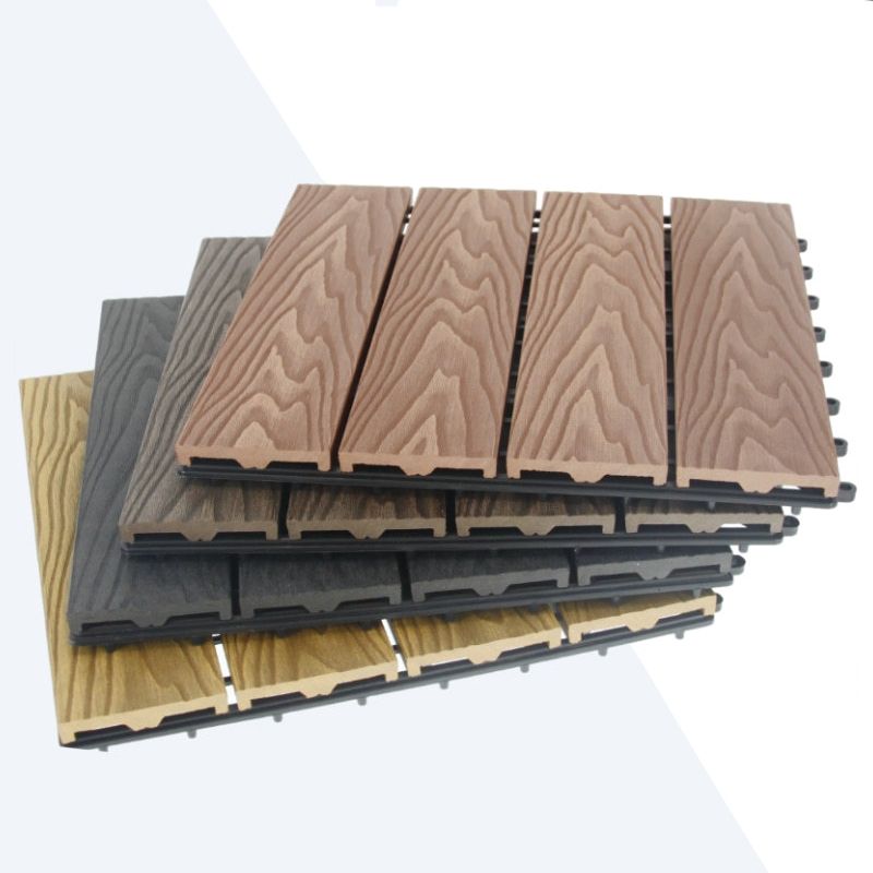 Floor Bullnose Click Lock Wire Brushed Wooden Flooring Tiles Clearhalo 'Flooring 'Hardwood Flooring' 'hardwood_flooring' 'Home Improvement' 'home_improvement' 'home_improvement_hardwood_flooring' Walls and Ceiling' 1200x1200_fa09ef05-59ab-4cdf-933f-d5120d5c2bab