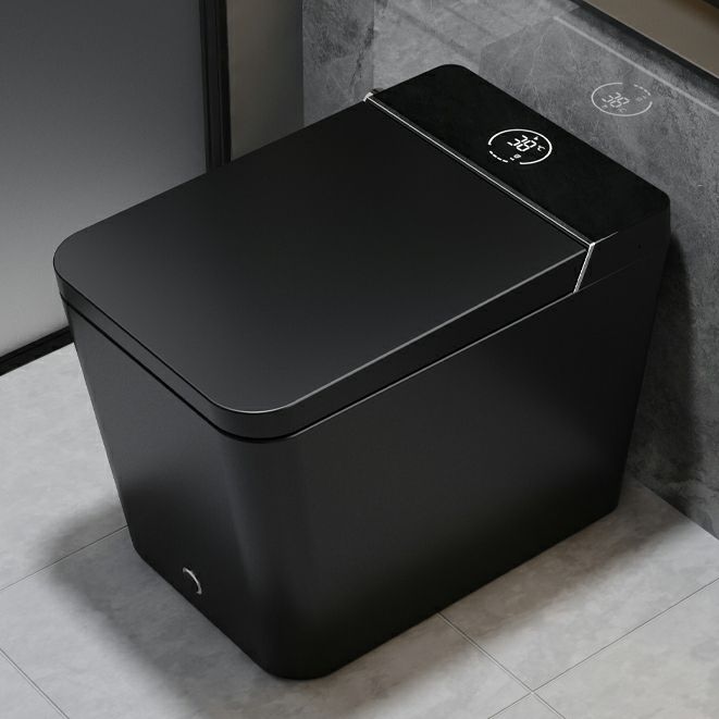 Modern Ceramic Rectangle Elongated Smart Bidet with Heated Seat Clearhalo 'Bathroom Remodel & Bathroom Fixtures' 'Bidets' 'Home Improvement' 'home_improvement' 'home_improvement_bidets' 'Toilets & Bidets' 1200x1200_fa31e9f8-78dd-4e35-bc55-ab43562e2ef8