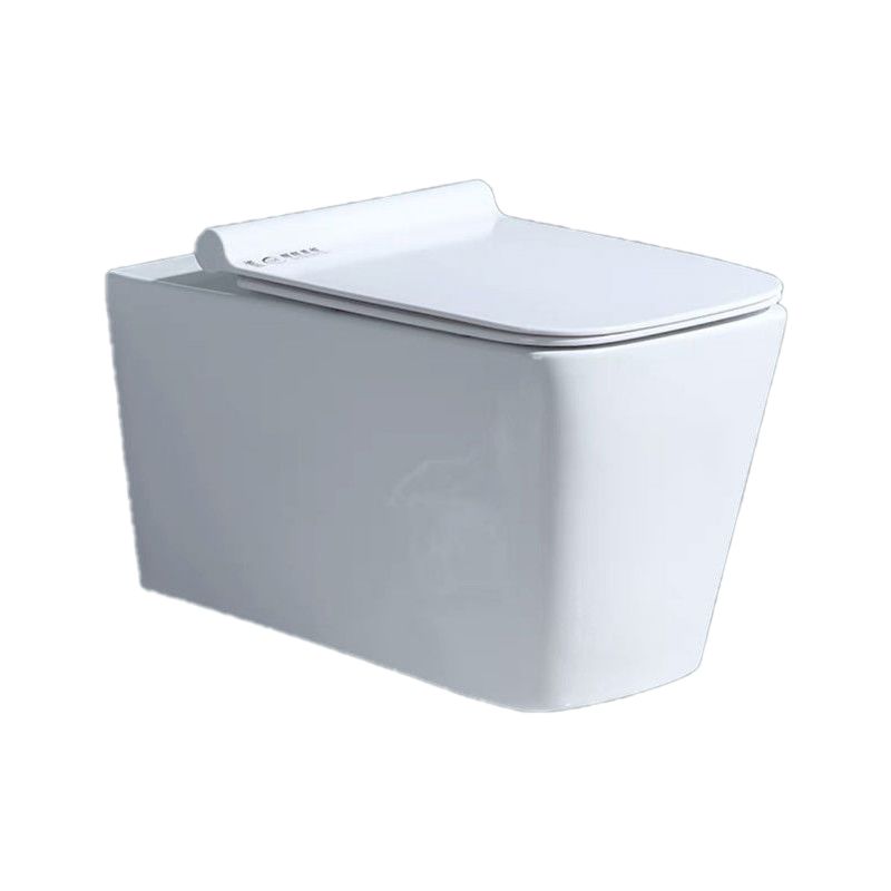 Modern Wall Mount Toilet Bowl 1-Piece Urine Toilet with Slow Close Seat for Washroom Clearhalo 'Bathroom Remodel & Bathroom Fixtures' 'Home Improvement' 'home_improvement' 'home_improvement_toilets' 'Toilets & Bidets' 'Toilets' 1200x1200_fa3729b7-6099-454f-9cad-48cd9ad4ff02