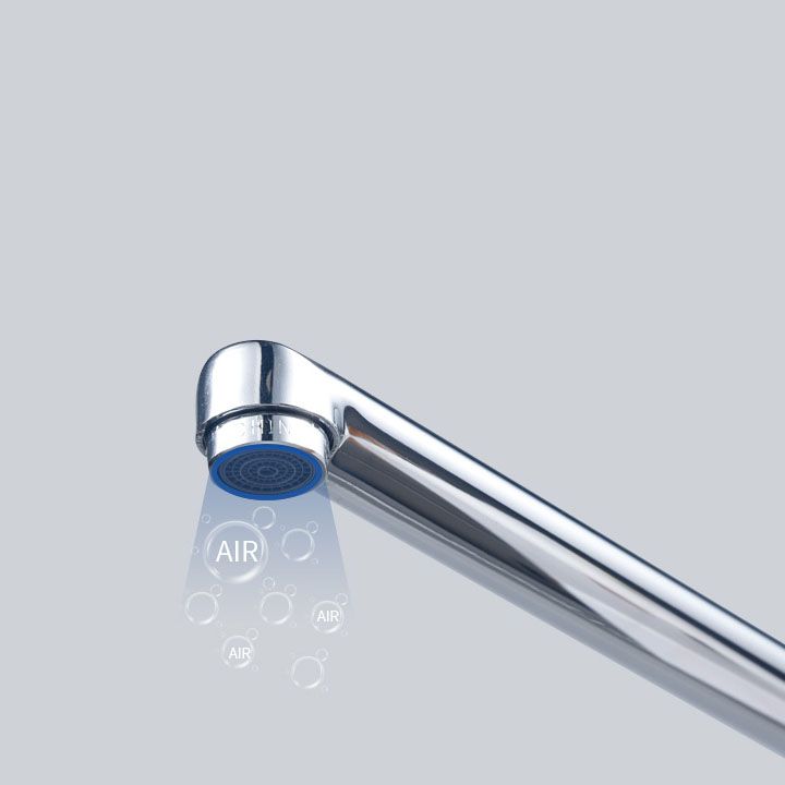 Modern Faucet 1-Handle and 1-Hole Single Level Pot Filler Kitchen Faucet Clearhalo 'Home Improvement' 'home_improvement' 'home_improvement_kitchen_faucets' 'Kitchen Faucets' 'Kitchen Remodel & Kitchen Fixtures' 'Kitchen Sinks & Faucet Components' 'kitchen_faucets' 1200x1200_fa39dfbd-2b89-4f18-8b74-7c8626c68da2