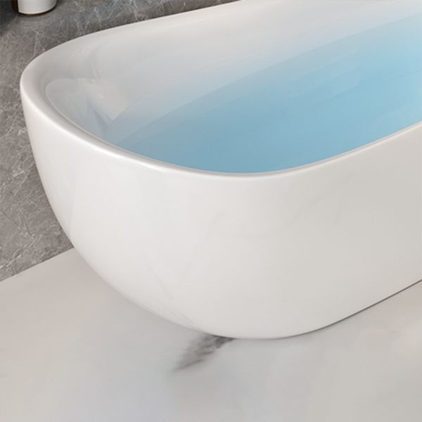 Antique Finish Soaking Modern Bath Stand Alone Oval Bath Tub Clearhalo 'Bathroom Remodel & Bathroom Fixtures' 'Bathtubs' 'Home Improvement' 'home_improvement' 'home_improvement_bathtubs' 'Showers & Bathtubs' 1200x1200_fa51ad18-e1be-416d-9505-fee04d80bf21