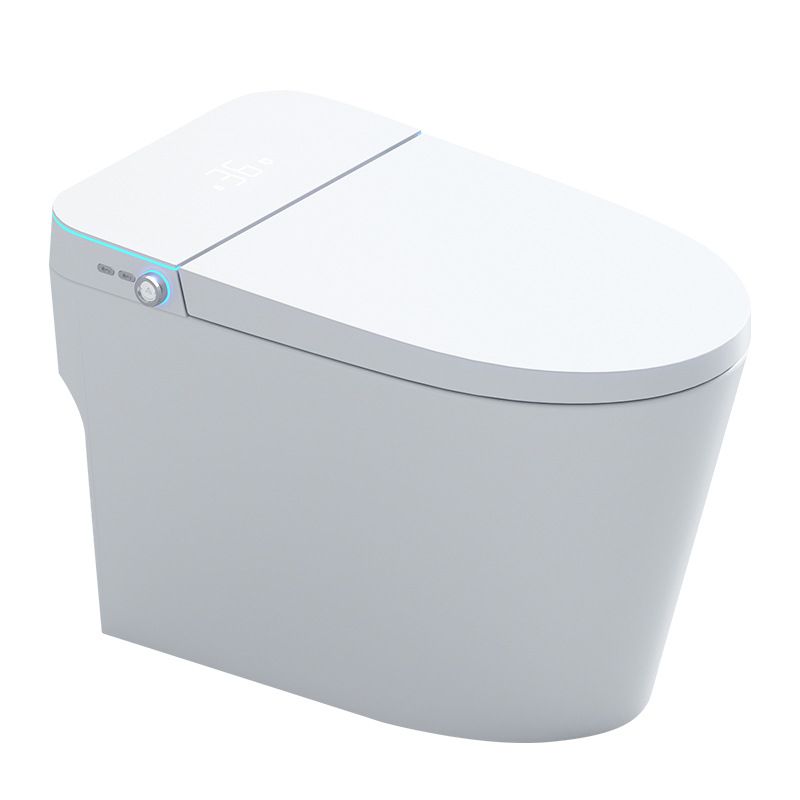 Polished Finish ABS Toilet Siphon Jet Contemporary Toilet Bowl with Heated Seat Clearhalo 'Bathroom Remodel & Bathroom Fixtures' 'Home Improvement' 'home_improvement' 'home_improvement_toilets' 'Toilets & Bidets' 'Toilets' 1200x1200_fa627597-6889-49e5-af7c-5fc25a193f2e