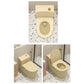 Traditional Skirted Toilet Floor Mount One-Piece Flush Toilet with Slow Close Seat Clearhalo 'Bathroom Remodel & Bathroom Fixtures' 'Home Improvement' 'home_improvement' 'home_improvement_toilets' 'Toilets & Bidets' 'Toilets' 1200x1200_fa6fc5d8-5a7d-4159-8aad-d68dc75bf320