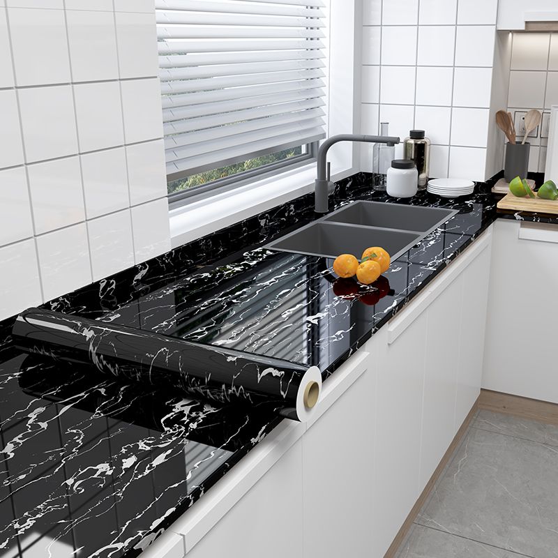 Rectangular Peel & Stick Mosaic Tile Modern PVC Peel & Stick Field Tile Clearhalo 'Flooring 'Home Improvement' 'home_improvement' 'home_improvement_peel_stick_blacksplash' 'Peel & Stick Backsplash Tile' 'peel_stick_blacksplash' 'Walls & Ceilings' Walls and Ceiling' 1200x1200_fa70d6af-2e81-4450-9061-cf2e97c6caae