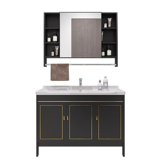 Gorgeous Bath Vanity Wall Mounted Standard Vanity Cabinet with Mirror Cabinet Clearhalo 'Bathroom Remodel & Bathroom Fixtures' 'Bathroom Vanities' 'bathroom_vanities' 'Home Improvement' 'home_improvement' 'home_improvement_bathroom_vanities' 1200x1200_fa8d5d54-048b-492c-8783-fdfacb12c7b6