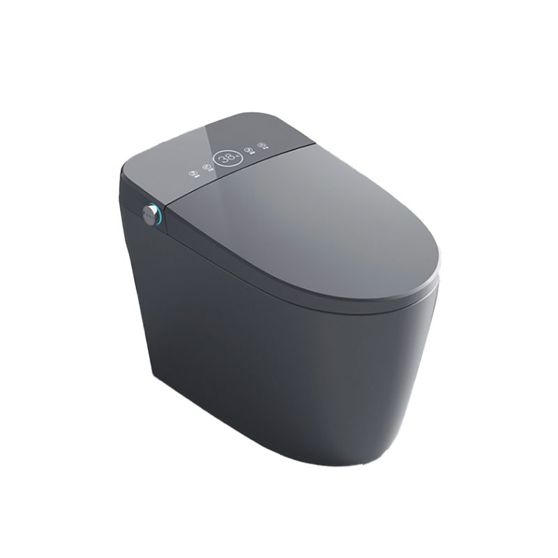 Contemporary Floor Mount Bidet Ceramic Foot Sensor Water Pressure Control Clearhalo 'Bathroom Remodel & Bathroom Fixtures' 'Bidets' 'Home Improvement' 'home_improvement' 'home_improvement_bidets' 'Toilets & Bidets' 1200x1200_facd78ca-e484-4418-8ff4-b51b1bff3df5