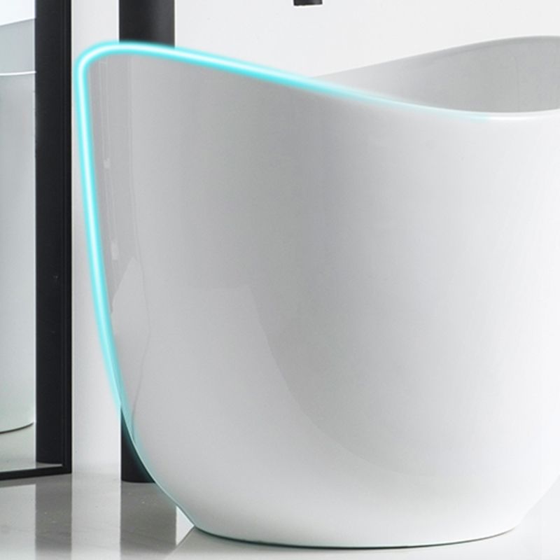 Modern Vessel Sink Round Porcelain with Pop-Up Drain Vessel Bathroom Sink Clearhalo 'Bathroom Remodel & Bathroom Fixtures' 'Bathroom Sinks & Faucet Components' 'Bathroom Sinks' 'bathroom_sink' 'Home Improvement' 'home_improvement' 'home_improvement_bathroom_sink' 1200x1200_fad9c28e-a70d-4929-932d-2c12c6e54a86