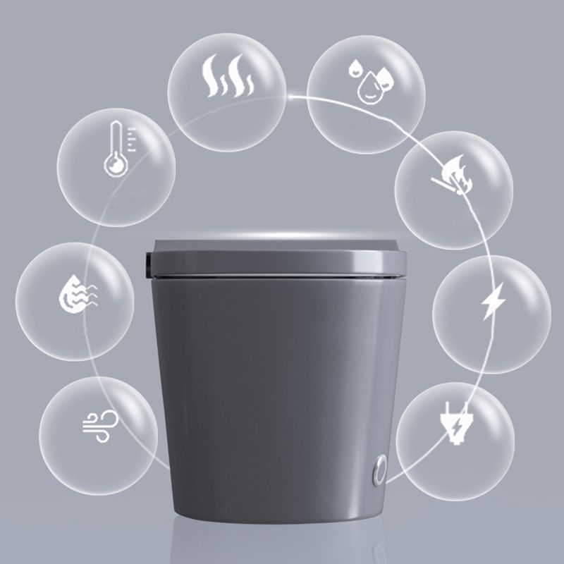 Modern Grey Siphon Jet Flush Toilet One-Piece Wall Mount Toilet for Bathroom Clearhalo 'Bathroom Remodel & Bathroom Fixtures' 'Home Improvement' 'home_improvement' 'home_improvement_toilets' 'Toilets & Bidets' 'Toilets' 1200x1200_fafb5626-3ef5-49b4-85e2-da18b98608ad