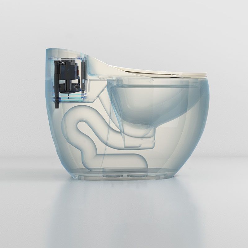 Round Siphon Type Household Toilet Small Apartment Large-caliber Silent Toilet Clearhalo 'Bathroom Remodel & Bathroom Fixtures' 'Home Improvement' 'home_improvement' 'home_improvement_toilets' 'Toilets & Bidets' 'Toilets' 1200x1200_fb017e28-7d38-4687-bd92-70229b6706d8