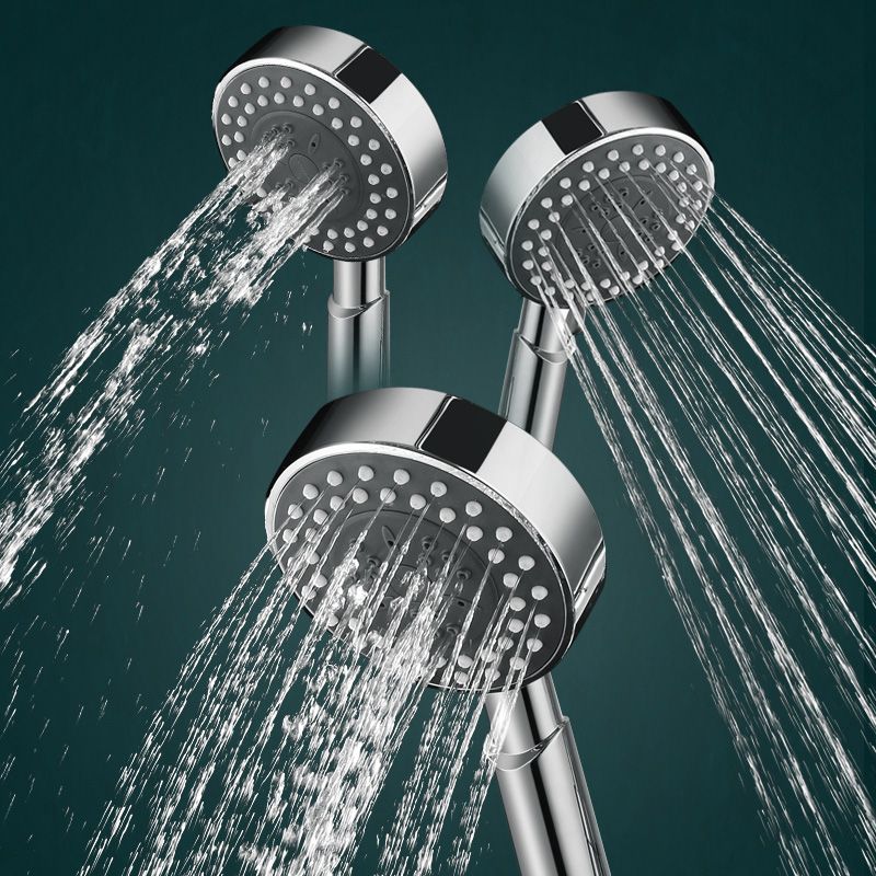Contemporary Shower Head Combo Metal Round Handheld Shower Head Clearhalo 'Bathroom Remodel & Bathroom Fixtures' 'Home Improvement' 'home_improvement' 'home_improvement_shower_heads' 'Shower Heads' 'shower_heads' 'Showers & Bathtubs Plumbing' 'Showers & Bathtubs' 1200x1200_fb09dbae-c7a7-481d-8251-749ee64beffa