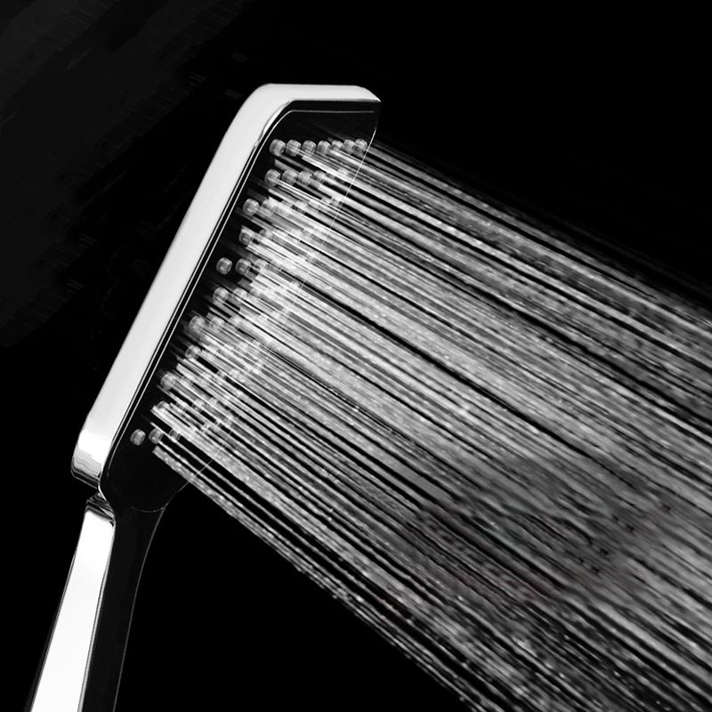 Chrome Square Shower Head Combo Wall Mounted and Ceiling Mounted Hand Shower Clearhalo 'Bathroom Remodel & Bathroom Fixtures' 'Home Improvement' 'home_improvement' 'home_improvement_shower_heads' 'Shower Heads' 'shower_heads' 'Showers & Bathtubs Plumbing' 'Showers & Bathtubs' 1200x1200_fb1edeec-57cf-4bf1-b3ef-0f4c7da8dd61