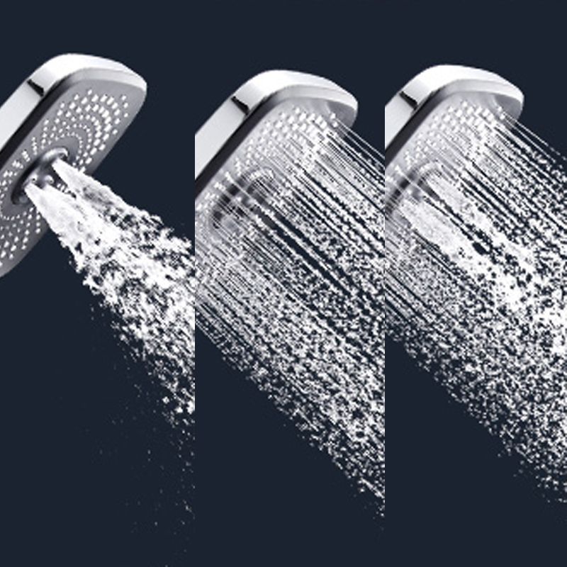 Wall Mounted Handheld Shower Head Modern Metal Hand Shower Head Clearhalo 'Bathroom Remodel & Bathroom Fixtures' 'Home Improvement' 'home_improvement' 'home_improvement_shower_heads' 'Shower Heads' 'shower_heads' 'Showers & Bathtubs Plumbing' 'Showers & Bathtubs' 1200x1200_fb31866b-b798-4e5b-be65-d77a9356aa4c