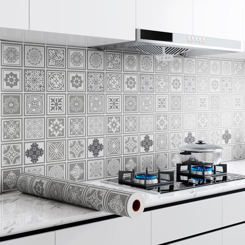 Modern Smooth Mosaic Tile Peel and Stick Wall Tile for Kitchen Clearhalo 'Flooring 'Home Improvement' 'home_improvement' 'home_improvement_peel_stick_blacksplash' 'Peel & Stick Backsplash Tile' 'peel_stick_blacksplash' 'Walls & Ceilings' Walls and Ceiling' 1200x1200_fb7d5bba-2a61-476e-894e-eee867f8b58f